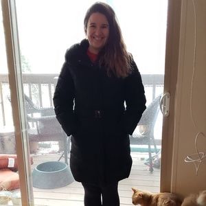 Black Monsoon winter coat
